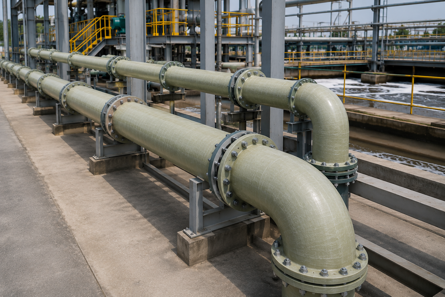 FRP Pipes & Fittings view 2
